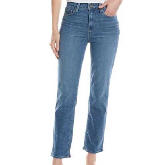 Paige Jacqueline Straight Leg Jeans Gladys Wash – Size 24 – Great Condition - Picture 1 of 11